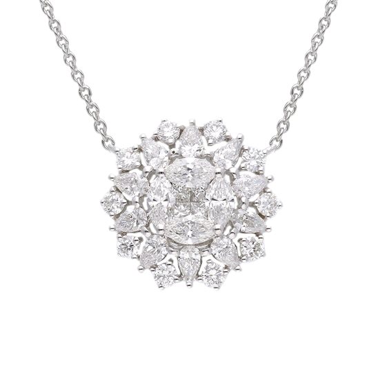 Collana Gioielleria Dossena  Donna in Oro Diamante 280738BB - 280738BB